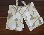 Marimekko Pot Holder Set Lumimarja Natural Modern Kitchen Great Gift Idea Ready to ship