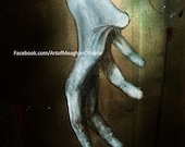 Monster Hand with Light 8x10 Print