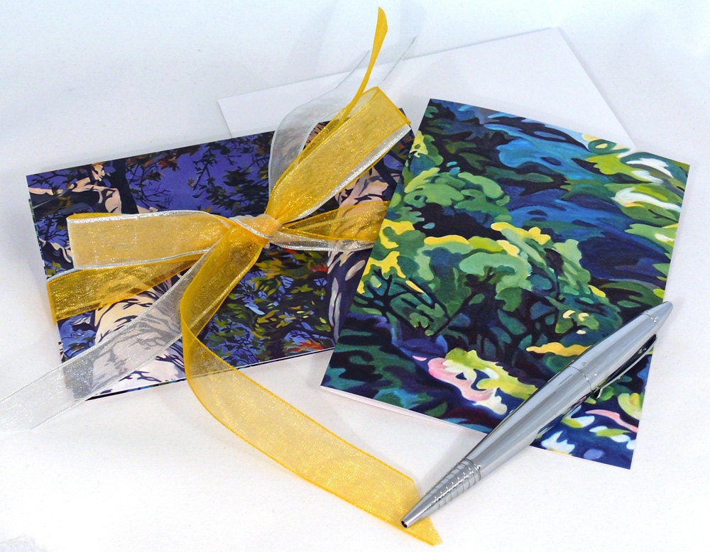 Trees and Leaves Fine Art Greeting Cards