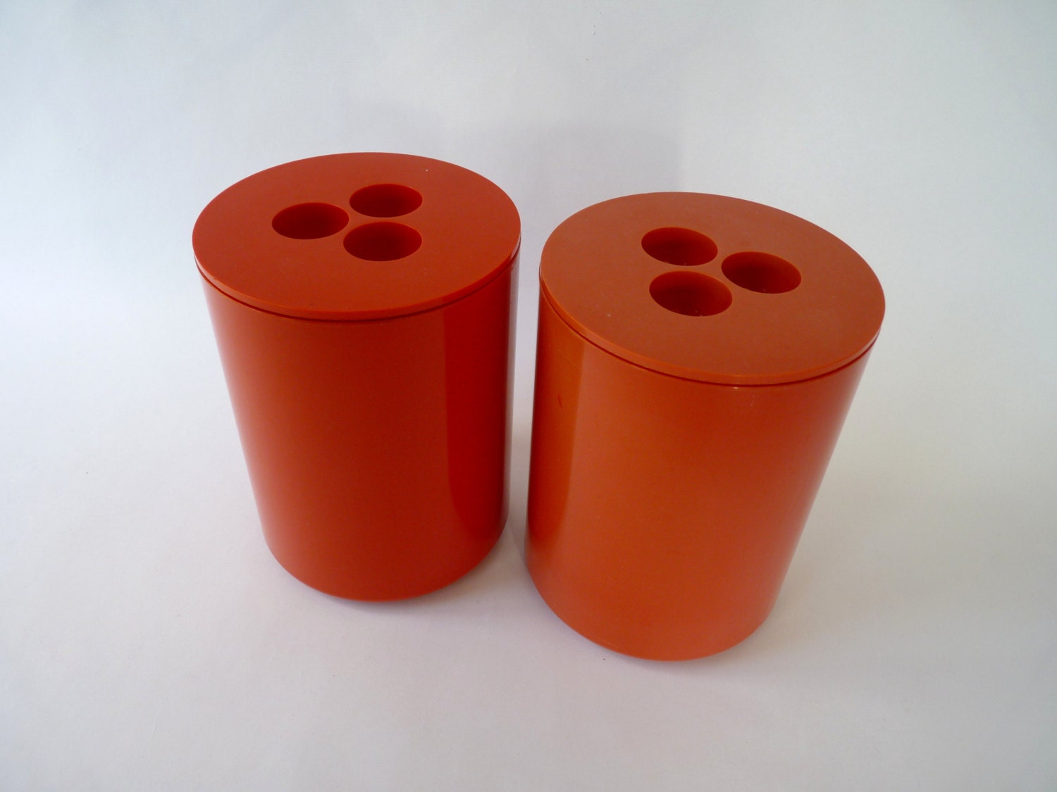 Two 1970s Crayonne Input Containers