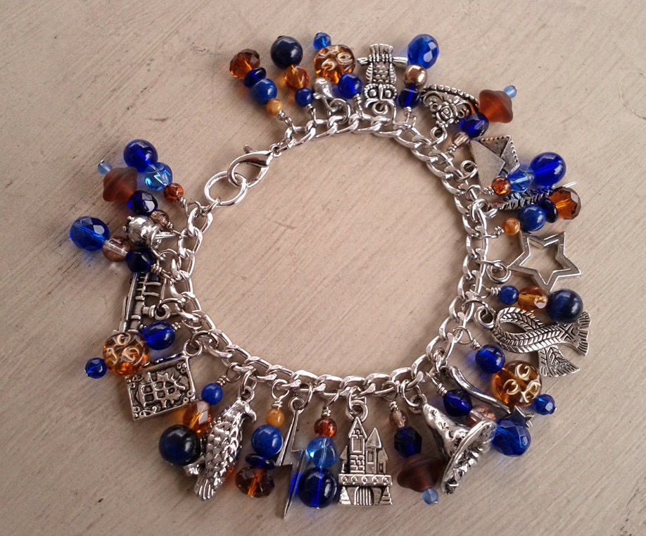 Ravenclaw House Charm Bracelet