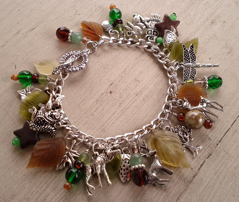 Woodland Friends Charm Bracelet