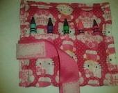 Party Favor Crayon Roll, Hello Kitty crayon roll, party favor, birthday
