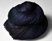 Long past midnight OOAK - Silk/BabyCamel lace weight - LIMITED EDITION