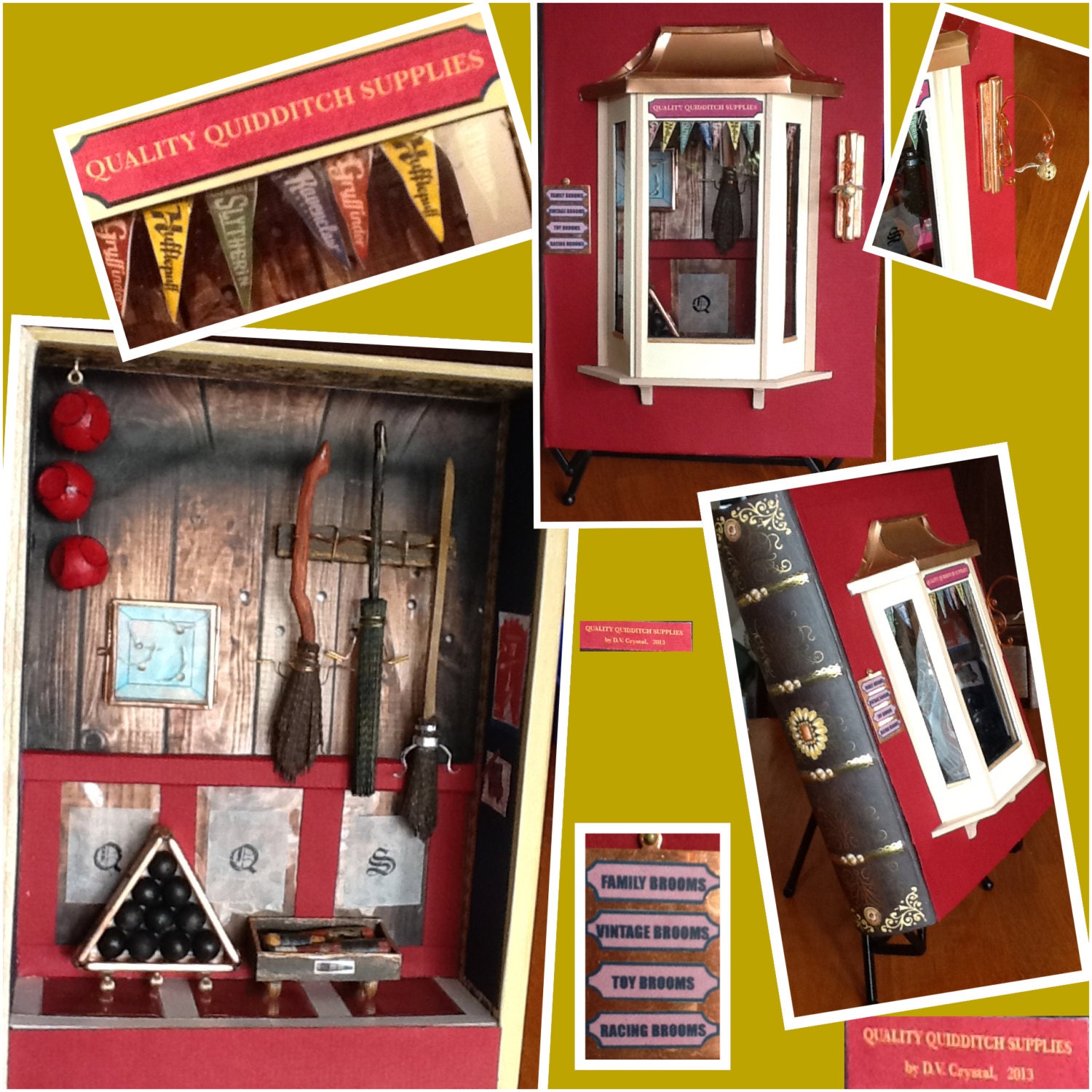 Harry Potter Quality Quidditch Supplies Shoppe - Miniature