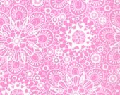 Honey Honey  - Lace - Pink - by Kate Spain Quilt Fabric- 1/2 Yd BTY for Moda 27144 12