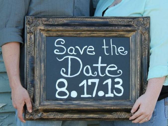 WEDDING SIGNS DECOR Magnetic Wedding Chalkboard Gold Framed Guest Book Reception Sign In Book Photo Prop Elegant Perfect Wedding Gift