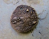 Bronze Tribal Spirits Pendant