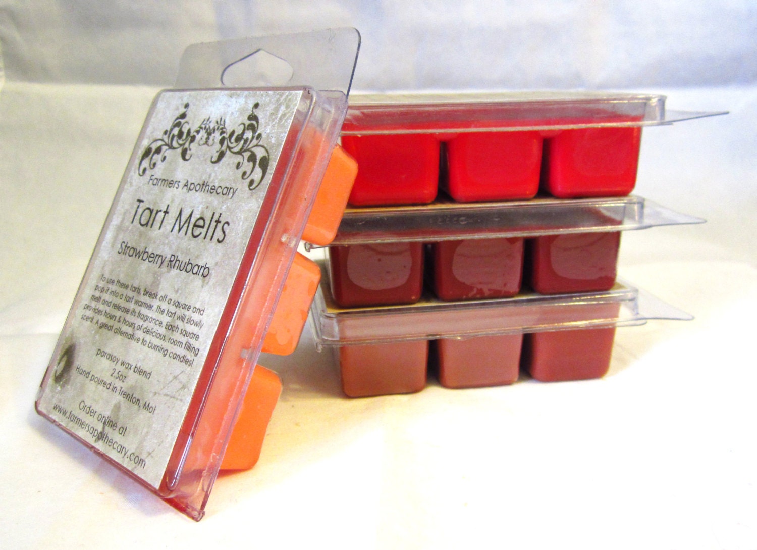 Wax Melt Apple Jack - Apple Cinnamon Tart Melt Parasoy Clamshell Scented Wax