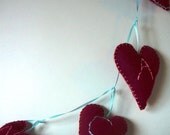 Custom Family Heart Garland