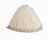 Snow White Sweater Cape