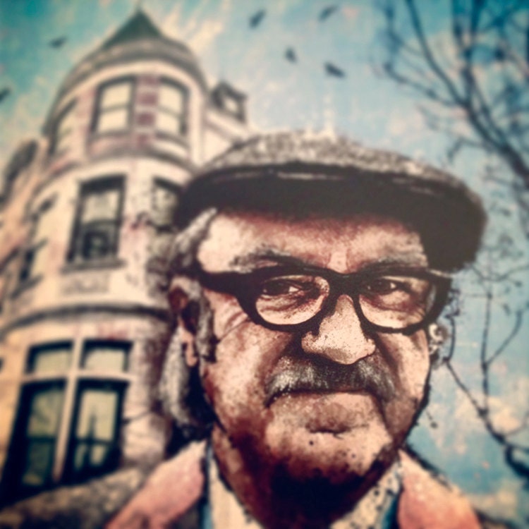 The Royal Tenenbaum's "Archer Avenue" - 12x18 Officially Signed, Dated and Hand-Stamped Art Print