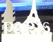 Eiffel tower Paris centerpiece