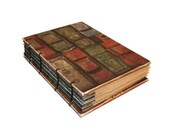 Vintage Toy Cars  Handmade Coptic Bound Journal