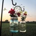 30 Candle Lantern Lids DIY Wedding Mason Jar Lanterns, Hanging Candle Holders, Outdoor Country Garden Party, Lids Only