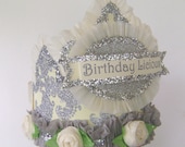 Birthday Party Crown/Hat BIRTHDAY LICIOUS or customize - Adult or Child Il_170x135