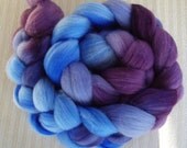 Organic Polwarth  Combed Top 4 Oz. "Crocus"