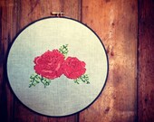 Roses PDF Cross Stitch Pattern