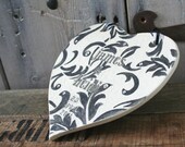 Stompin' at the Savoy - Ceramic Wedding Heart
