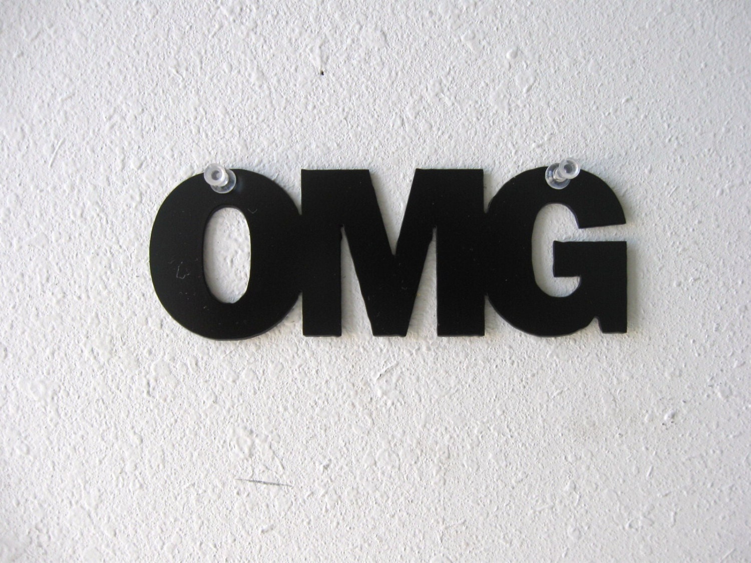 OMG Metal Sign