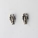 Lobster Sterling Silver Post Earrings