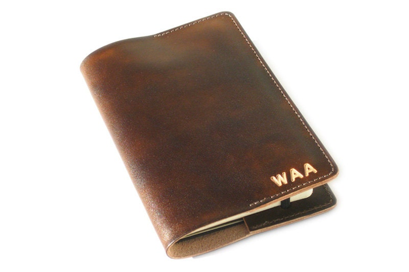 Personalized Leather Moleskine Cover
