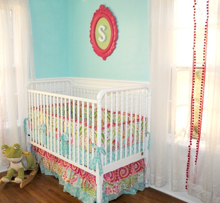 Kumari Garden Crib set- As seen on PROJECT NURSERY