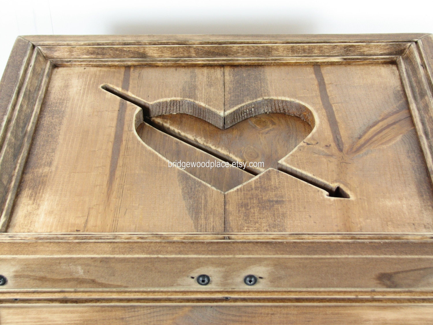 Wedding Card Box Custom Personalized Wood Hope Chest Wooden Keepsake Memory Box