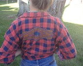Vintage SHORTS,size 8, Calvin Klein,  retro, clothing, trendy high- waisted,  denim shorts,   by Zasra