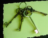 Steampunk Key Bundle of Locke Smyth- Key Charm Set
