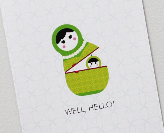 Well Hello Baby Congrats