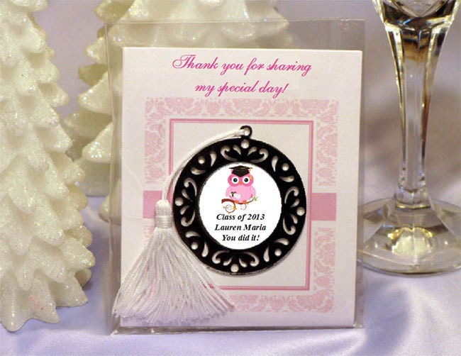 personalized GRADUATION metal bookmarks ornament party favors