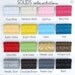 CHALKBOARD Vintage Wedding Chalk Board Framed Chalkboard Kitchen Organizer Magnet Board Ivory White Cottage French Country - MORE COLORS
