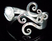 Silver Fork Bracelet in Original Fancy Design Number Seven