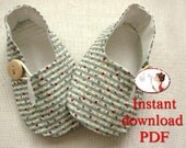 Tulip Baby Loafers Sewing Pattern