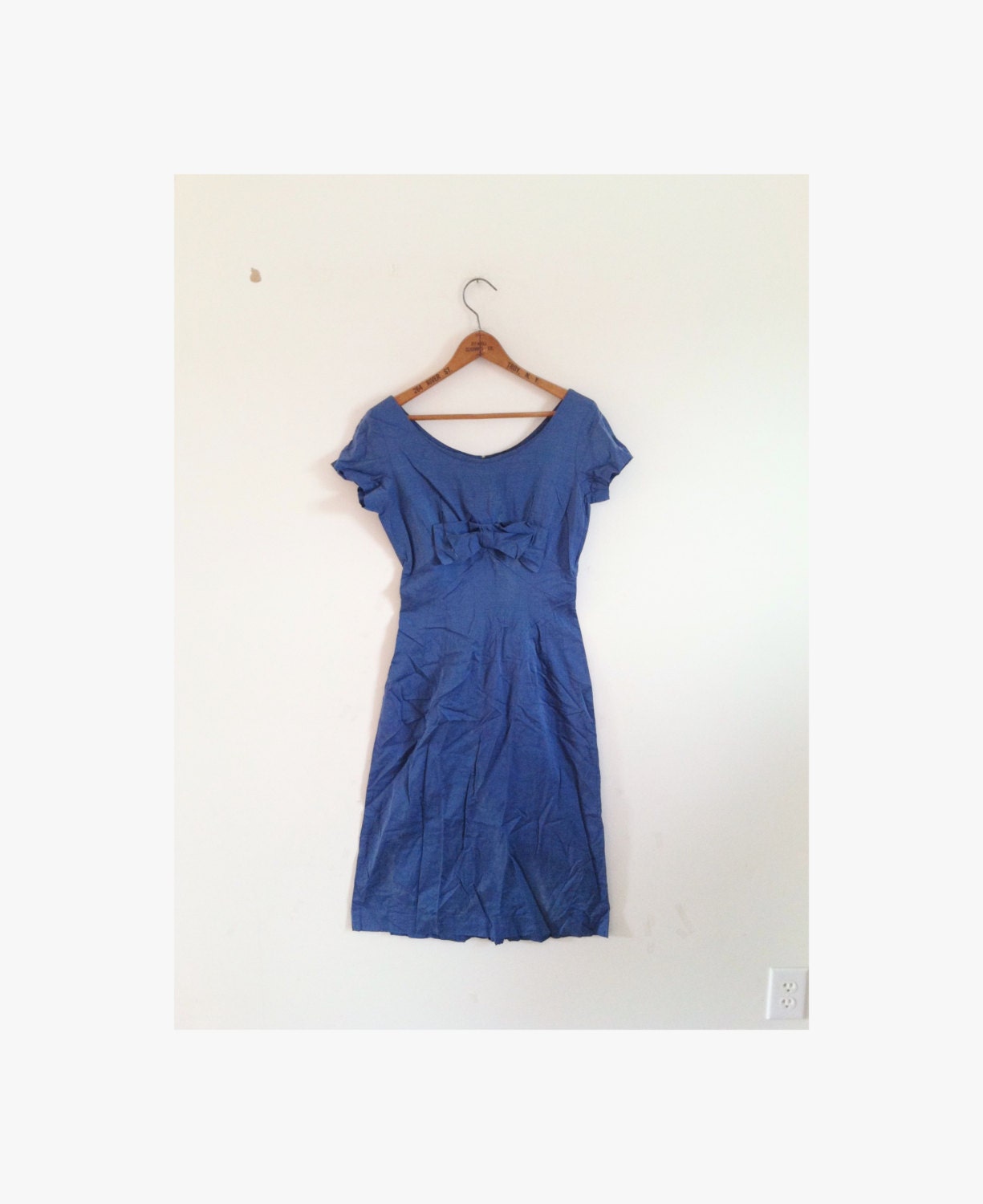 1950s-1960s MAD MEN bow wiggle dress
