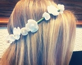 Seashell Flower CoAcHeLLa Crown & headband Super comfortable. well made, beautiful floral headband