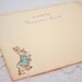 Personalized Wish Cards Baby Shower Peter Rabbit