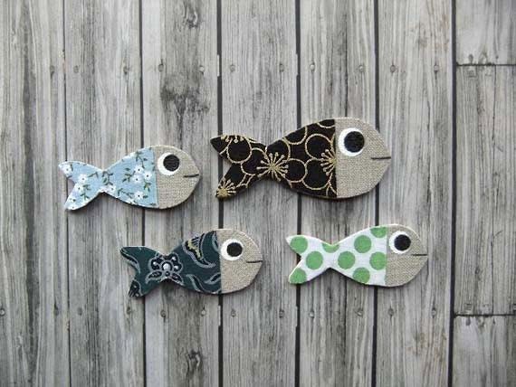 Bigger Guppin -- Custom Guppy fish brooch pin