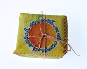 Sweet Orange Oil Soap - orange scented glycerin soap 8 ounces
