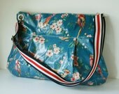 Women Messenger Bag Cross Body Purse wtih  Zipper closur- Spring - Ready to ship