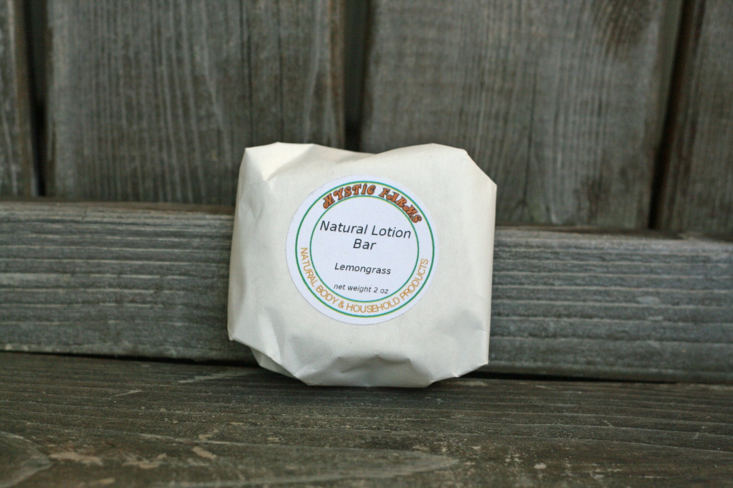 Lemongrass Natural Solid Lotion Bar