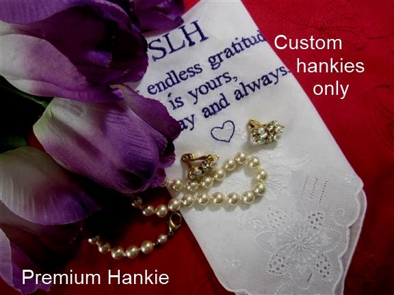 When ONLY the Best will do - Select this Premium Embroidered Bridal Party Gift, Personalized and Heirloom Quality