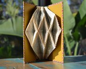 Three Diamonds - Reader's Digest - Folded Book Art - Recycled, Repurposed, Reclaimed