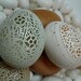MADE TO ORDER - Hand Carved Victorian Lace Chicken Egg - Floral Oval