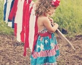 Gooseberry Lane Originals July 4th Betsy Patriotic Dress