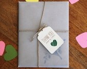 Mismatch Hearts Collection Thank You Tags