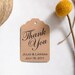 100 Thank You Names and Date Favor tags