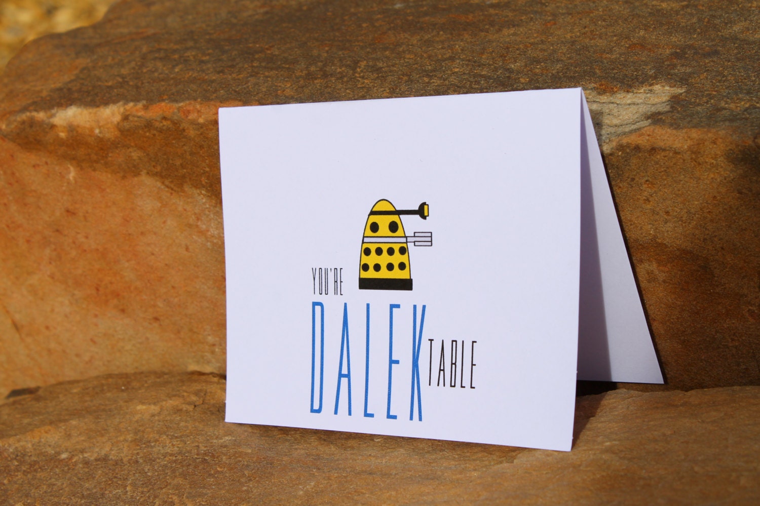 You're Dalektable - Doctor Who card