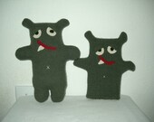 Puppet and Friend Silly Green Monsters